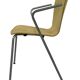 vintage fritz hansen vico magistretti duo fauteuils empilables en bois courbé ensemble de quatre