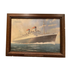 Cadre original et affiche originale