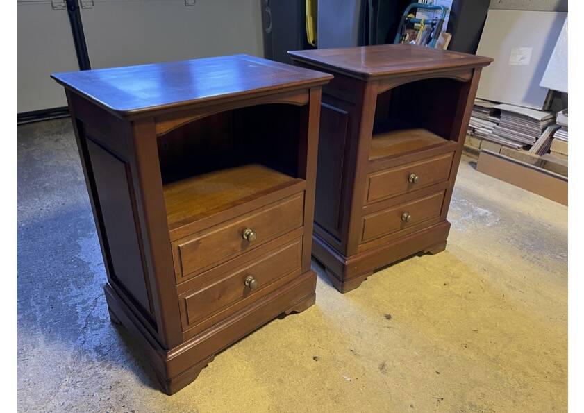 Louis Philippe bedside tables