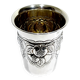 Timbale en argent massif grappes de raisin