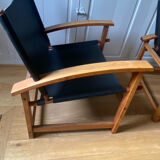 Paire de fauteuils « safari « vintage HYLLINGE MŌBLER