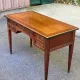 Roche Bobois desk in solid cherry wood in Louis XVI style with pull-outs.