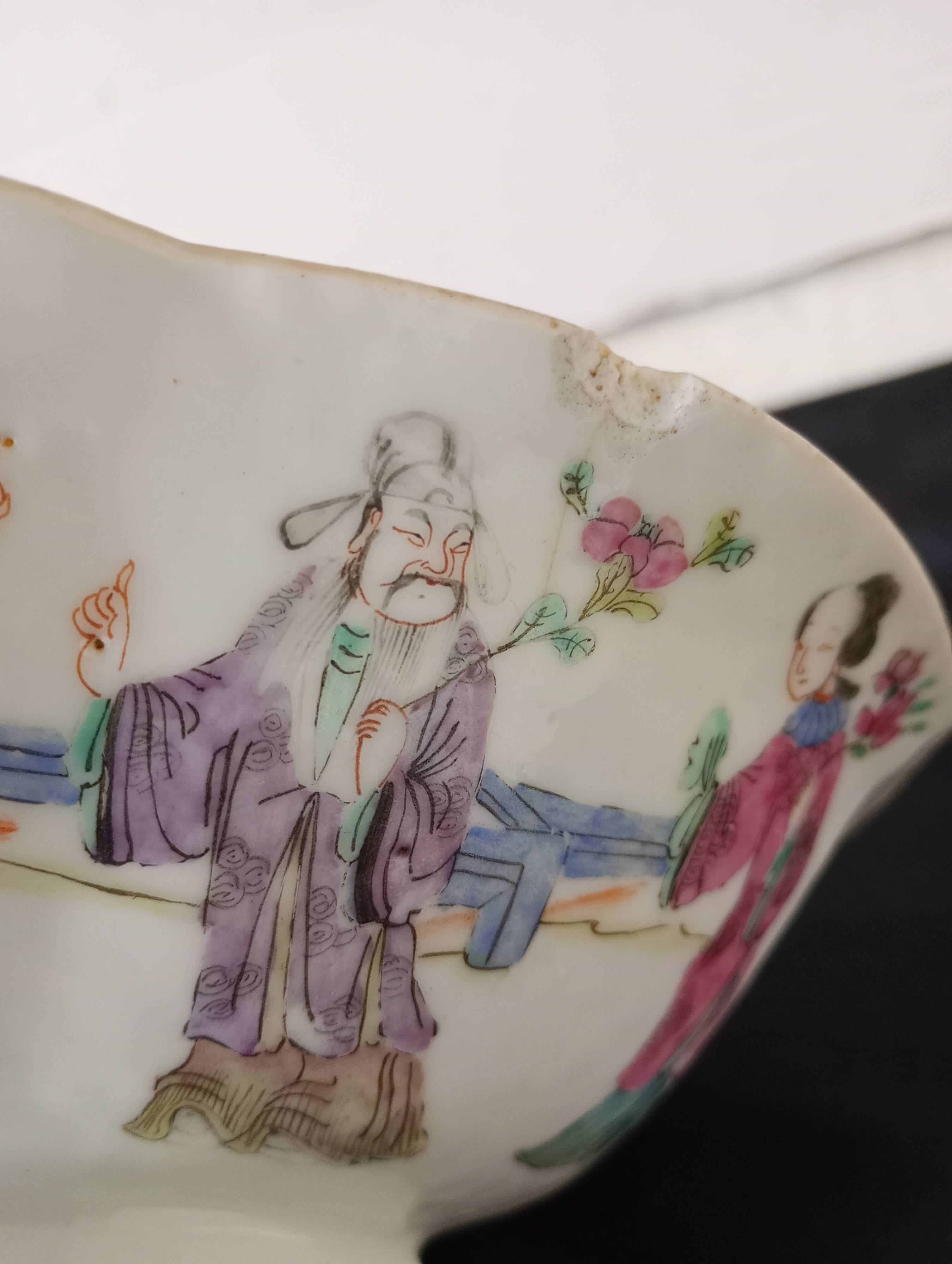 porcelain cup from Canton China