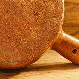 Covered terracotta pan