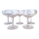 5 coupes de champagne Baccarat - v. 1933 Perfection