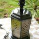 Wooden laque lamp foot