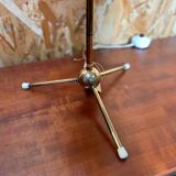 Vintage lamp in plexiglass and brass from the 1960s.