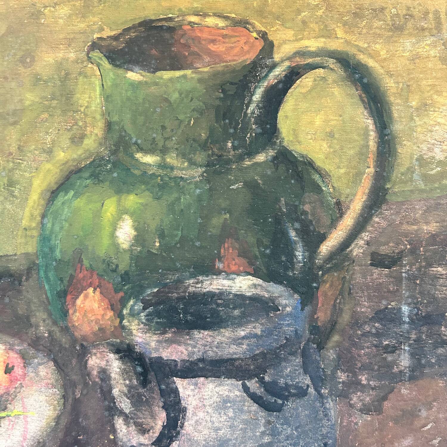 Autumn still life painting