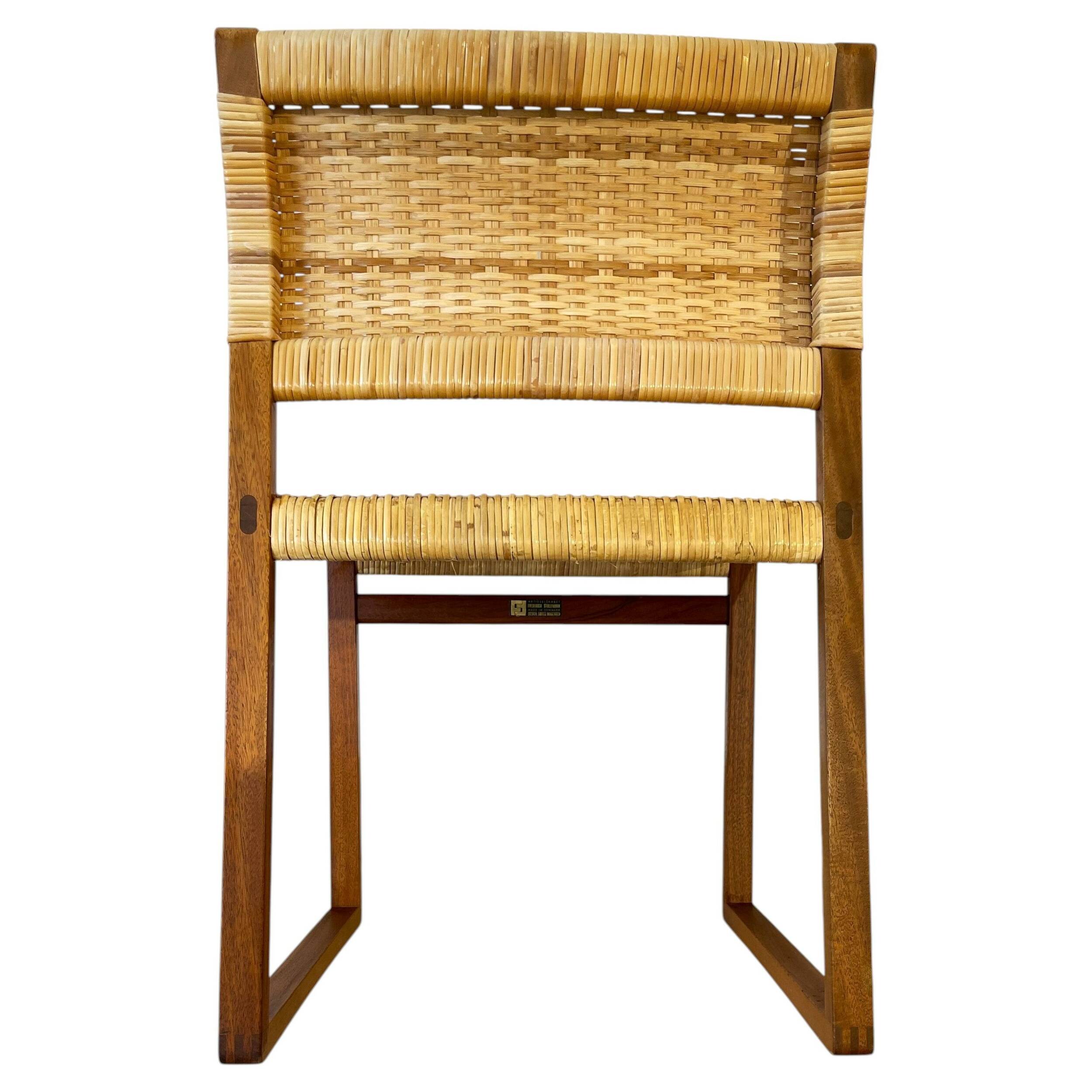 BM61 chairs in mahogany by Borge Mogensen