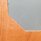 XXth rattan octagonal mirror