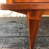 Scandinavian chest of drawers with 4 drawers and storage, circa 60's