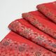 Nappe en soie cramoisie impériale