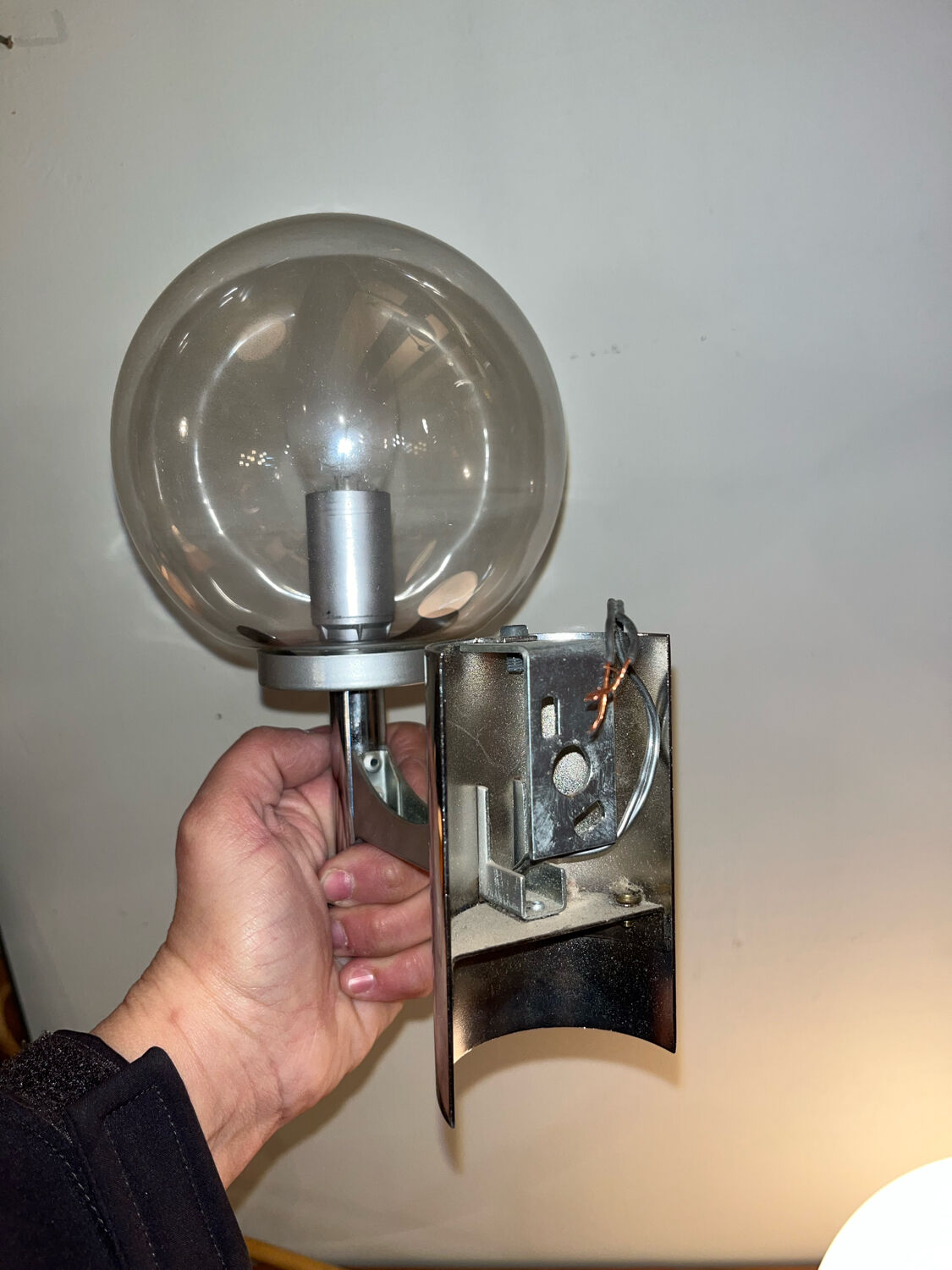 Pair of 60s wall lights