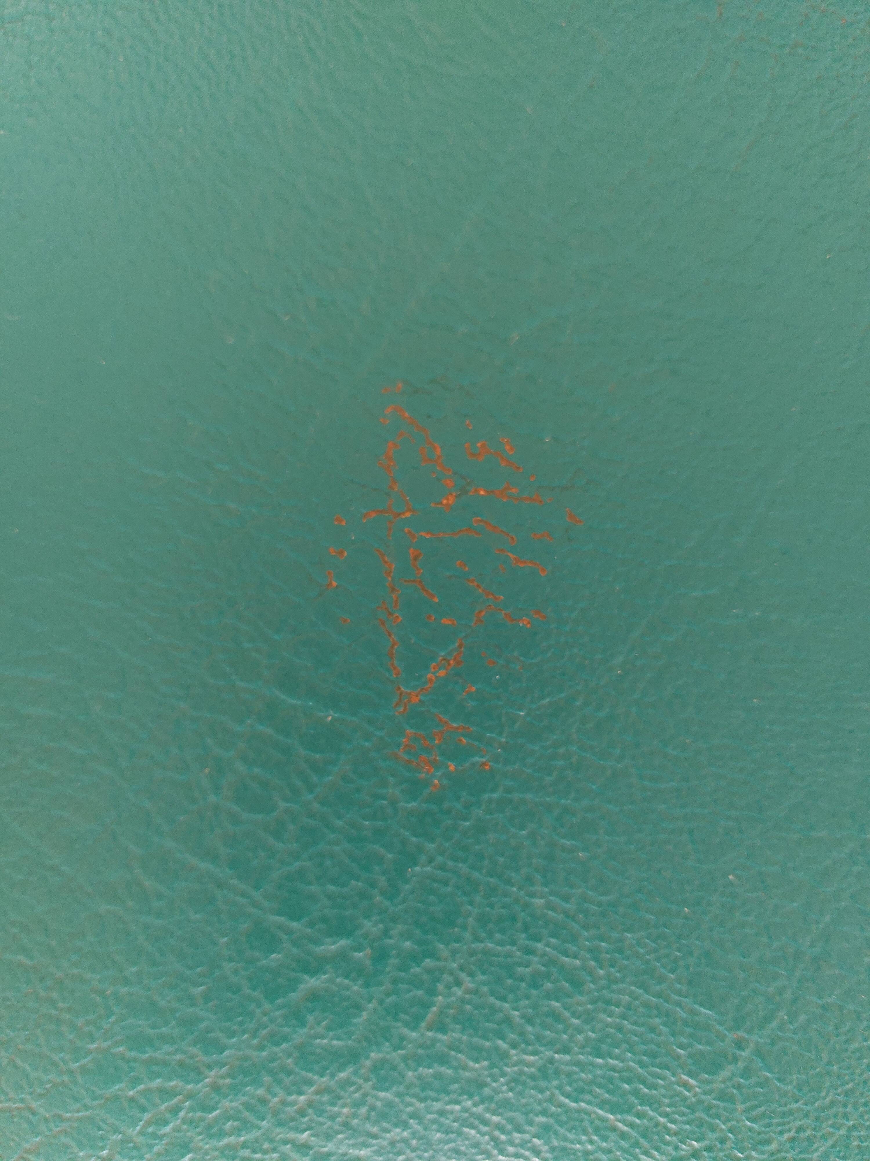 pair of green bridge armchairs