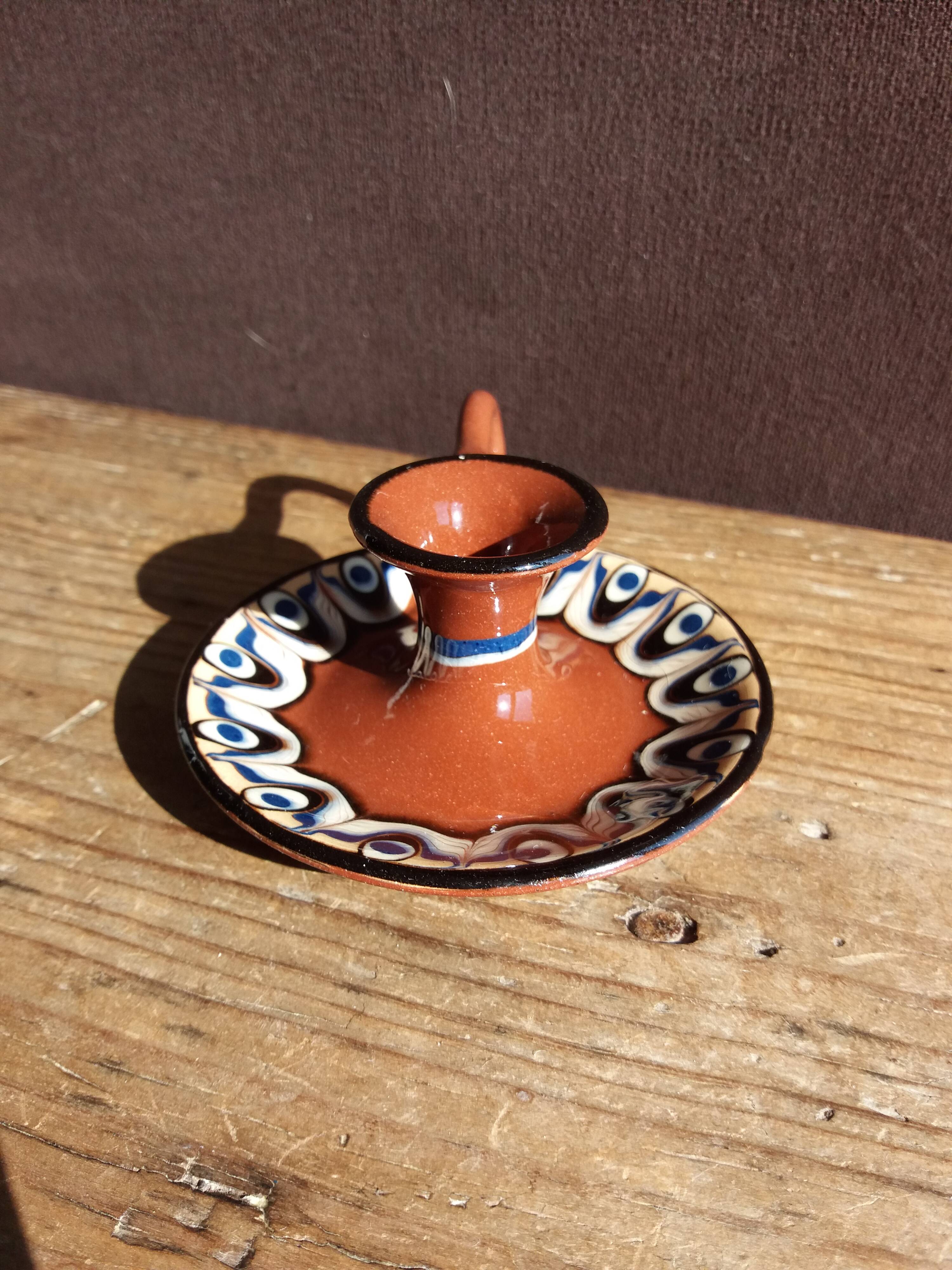 Bulgarian cellar rat candle holder Trojan Troyen