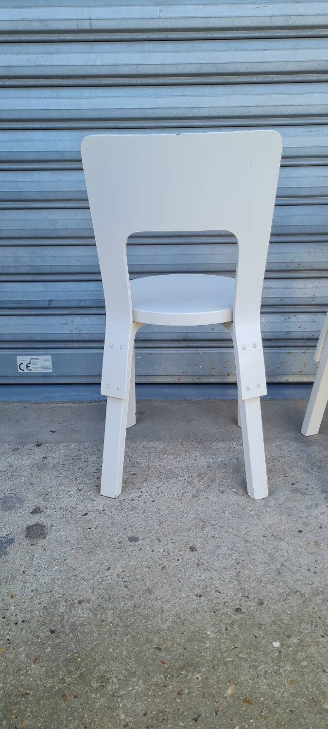 Set of 4 Alvar Aalto chairs