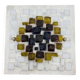 Brutalist wall lamp Glass with resin , 1970s , Germany