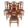 Un ensemble de chaises Art Déco, années 1940, Pologne.