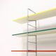 Free standing shelving unit by Niels Gammelgaard for IKEA 1980s