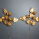 Pair of Vintage leaf wall lights by Hans Kögl, 1970s