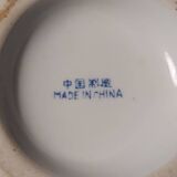 Vase balustre chinois de forme polygone