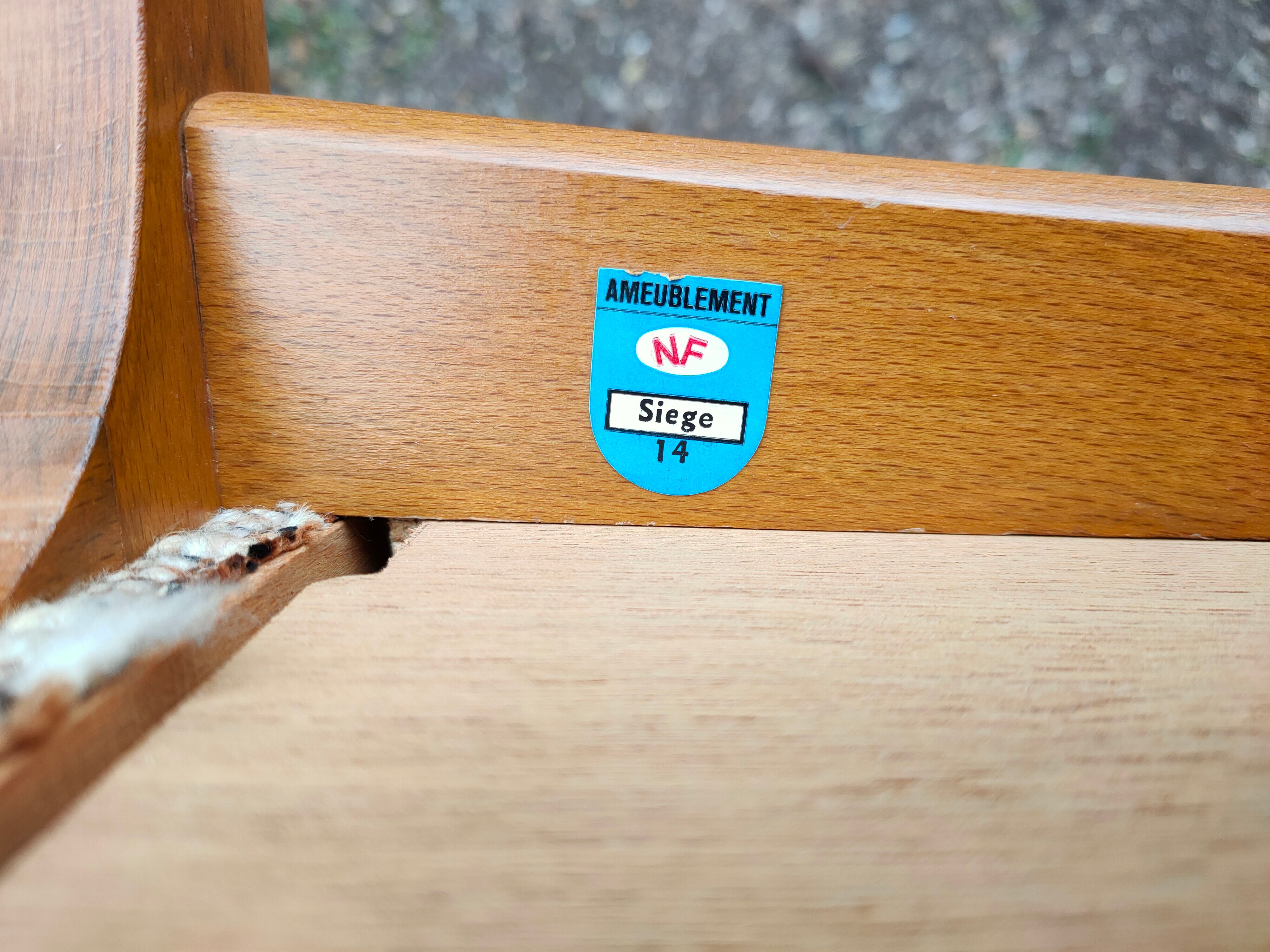 4 chaises vintage Baumann