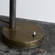 Bauhaus style table lamp in patinated brass from the 1930s.