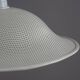 Vintage 1980s Postmodern-Industrial Perforated Pendant Lamp By Massive.