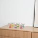 Set of dessert bowls, Italian design, 1980s, production: Italy