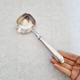 1940s Art Deco Silver Plated Sauce Serving Spoon