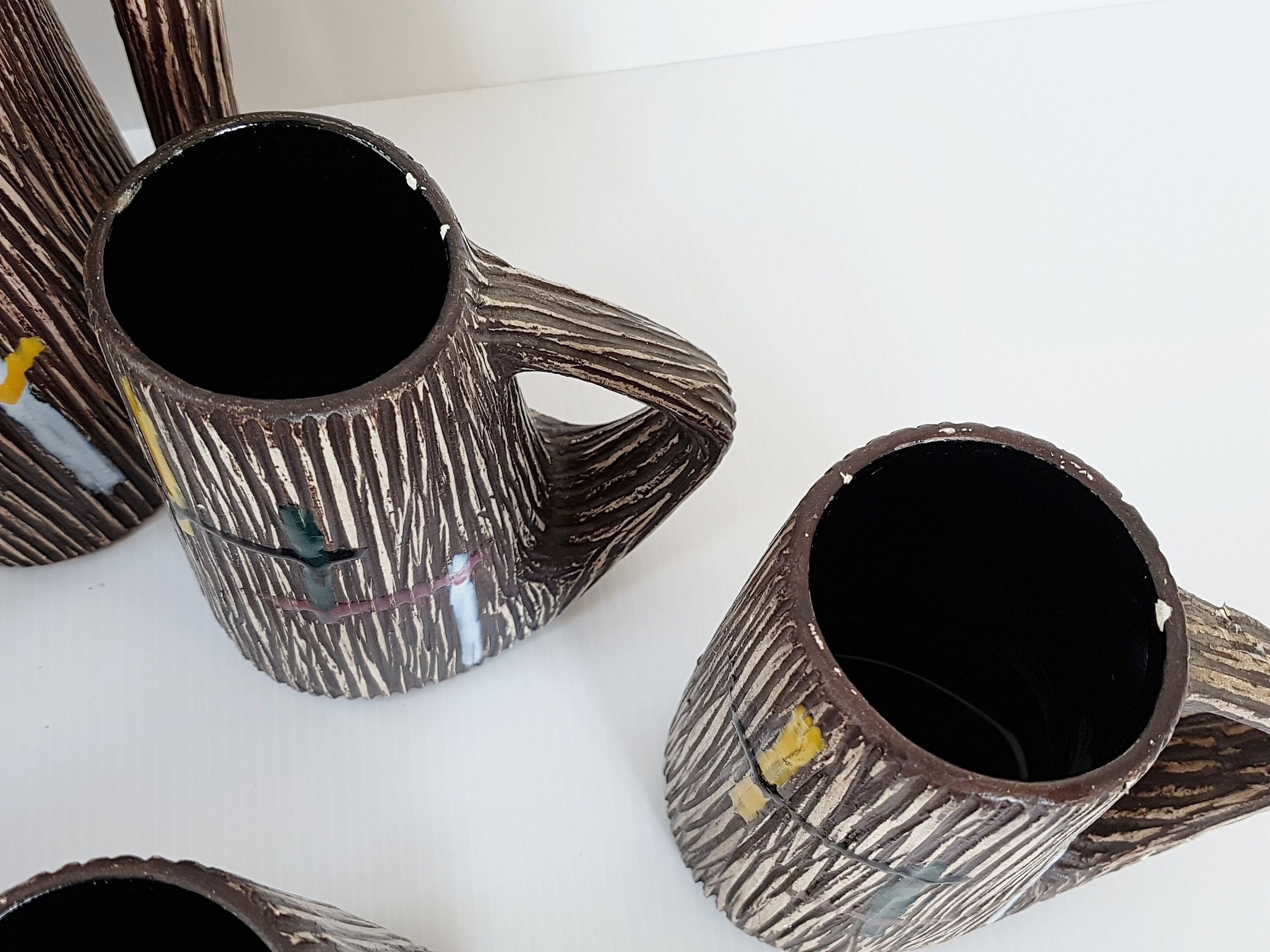 Orangeade 1960 ceramic service