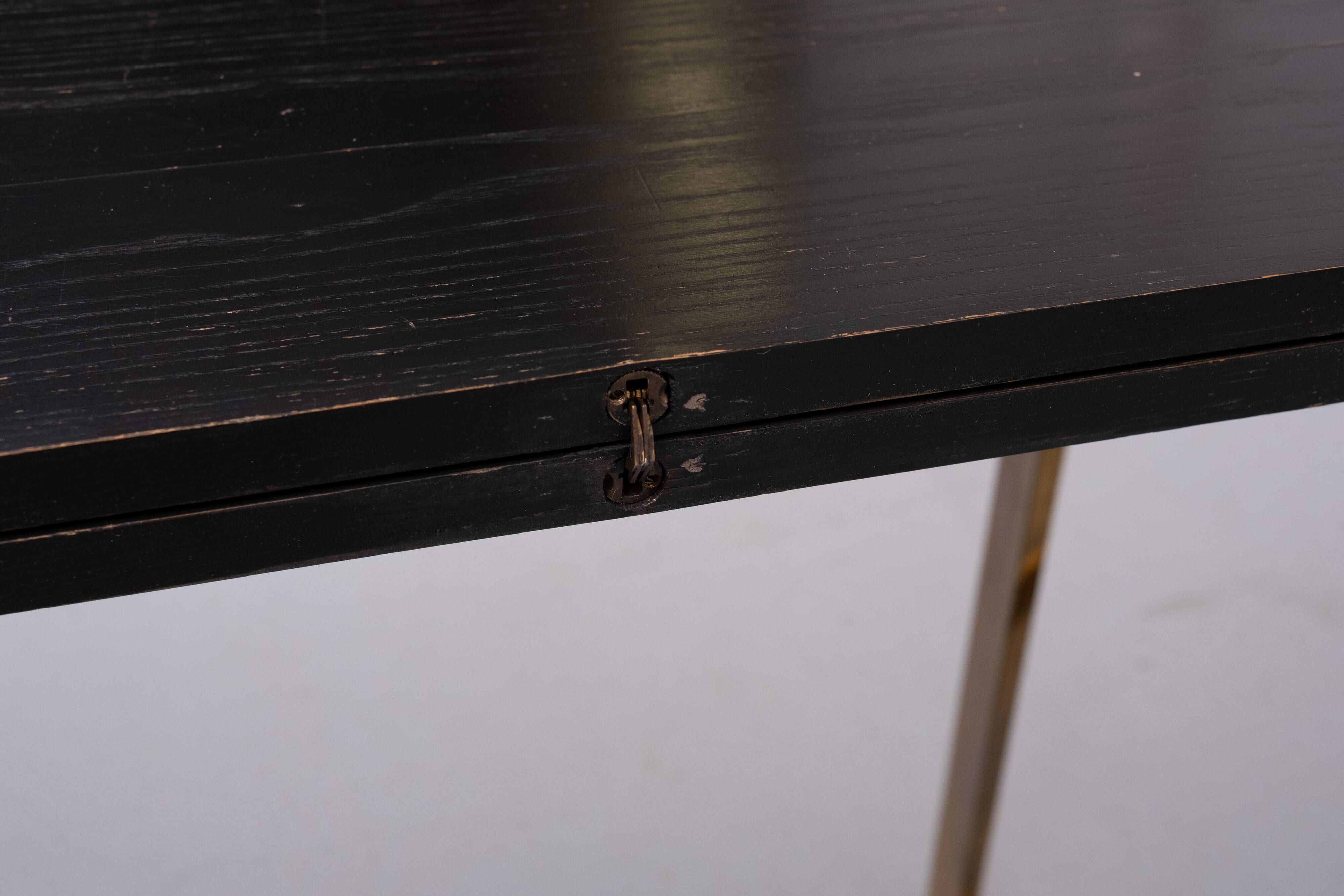 Modular folding out console table, 1970 Italy