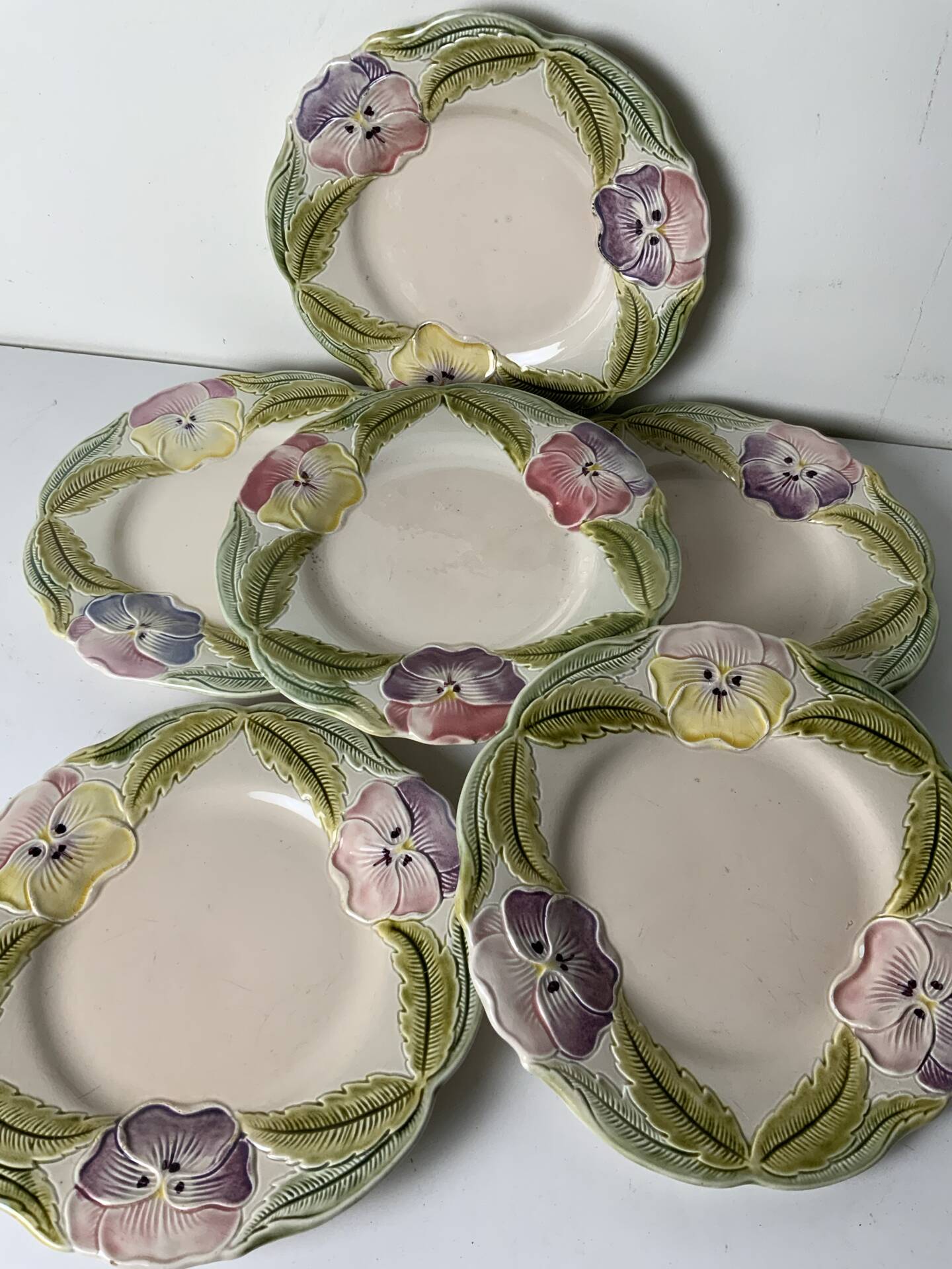Slipware plates