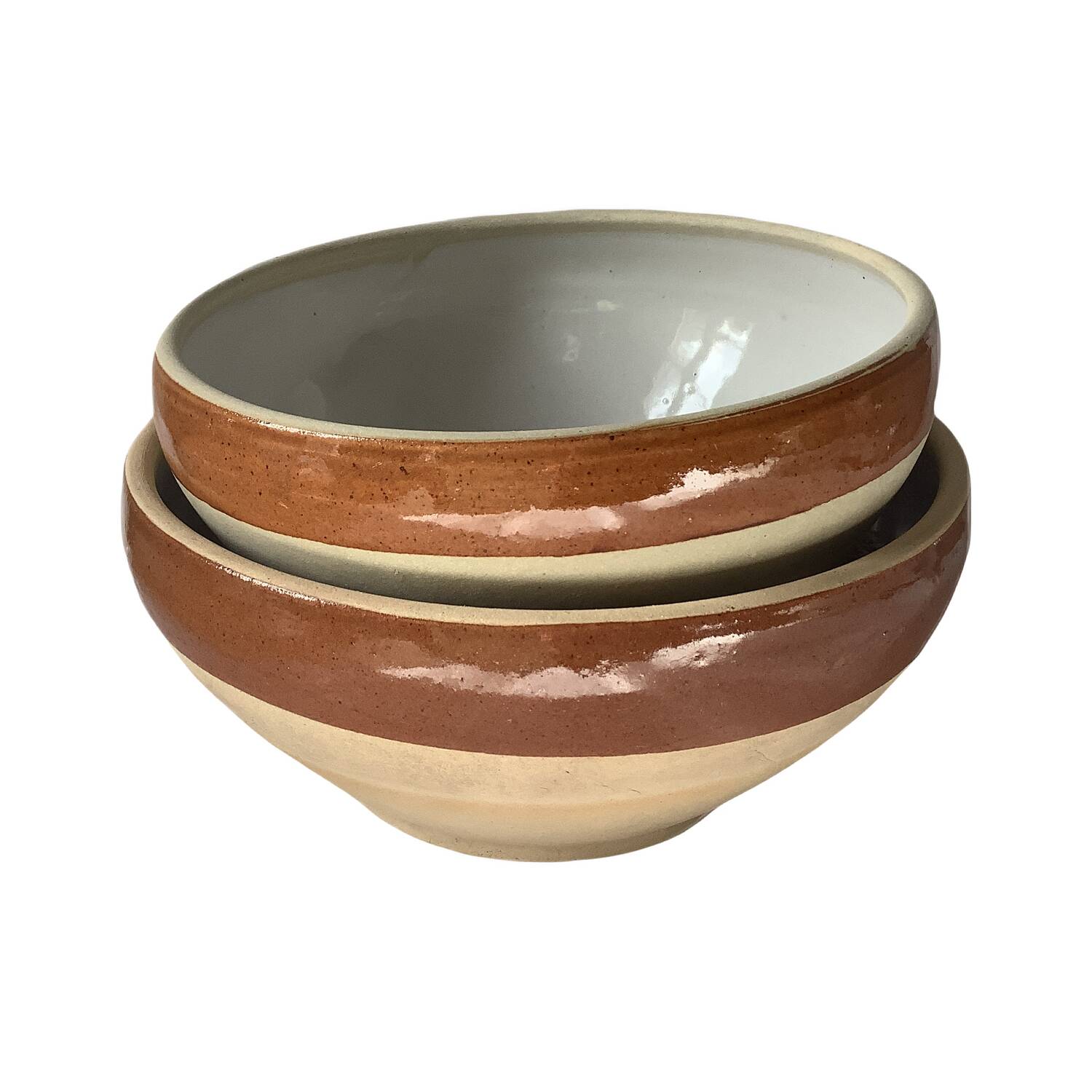 Lot of two old new salad bowls