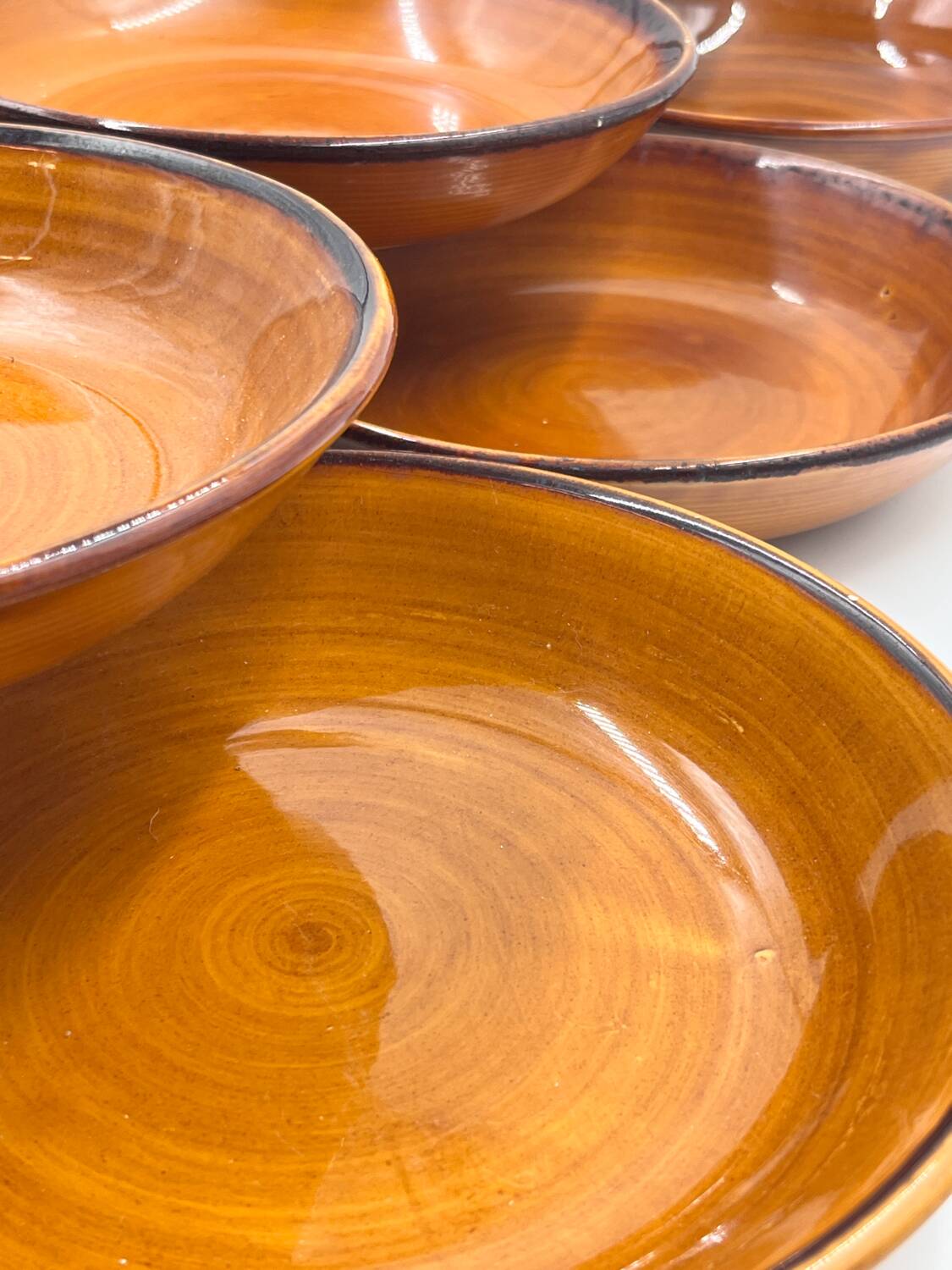 Set of 9 St Clément soup plates