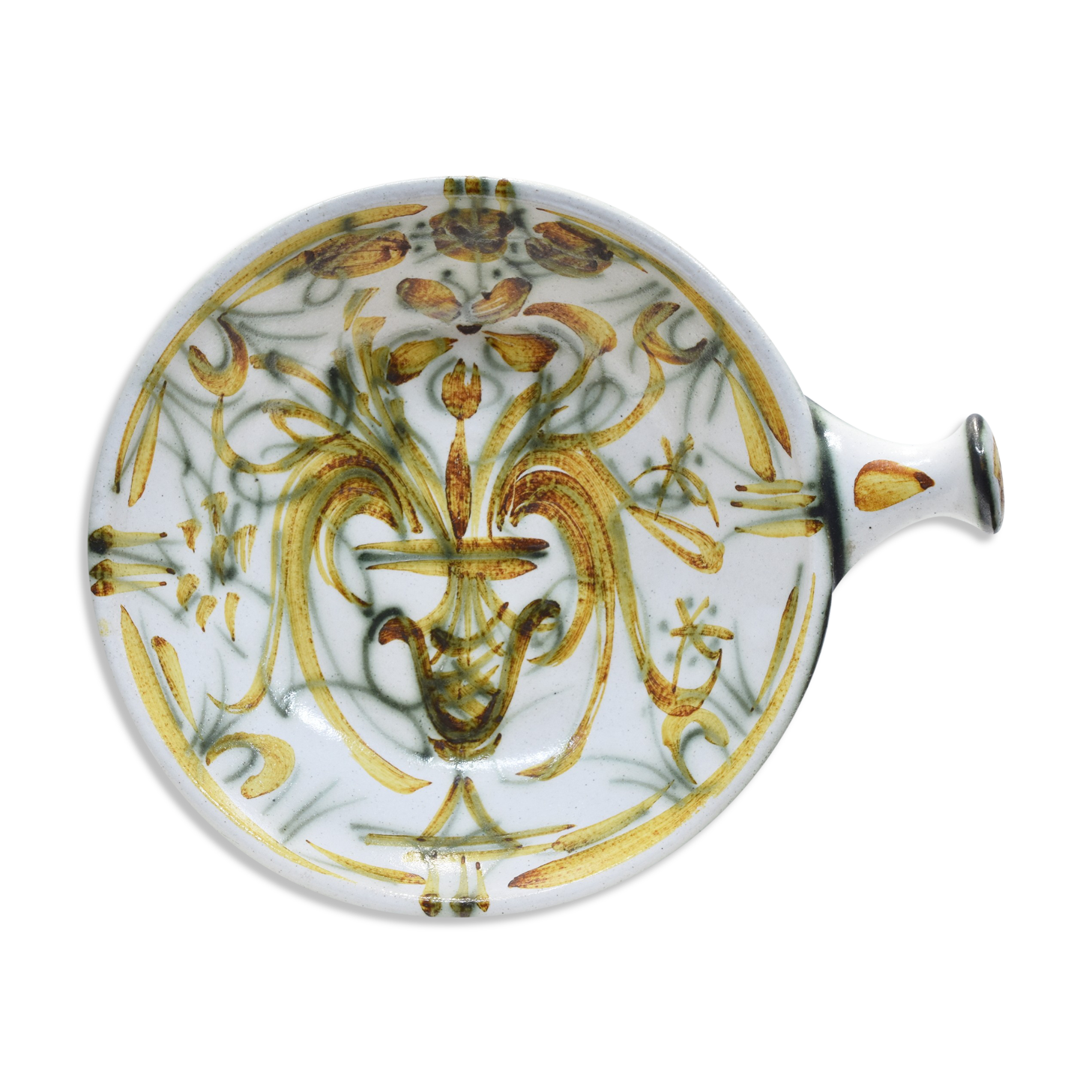 Keraluc pan vintage earthenware