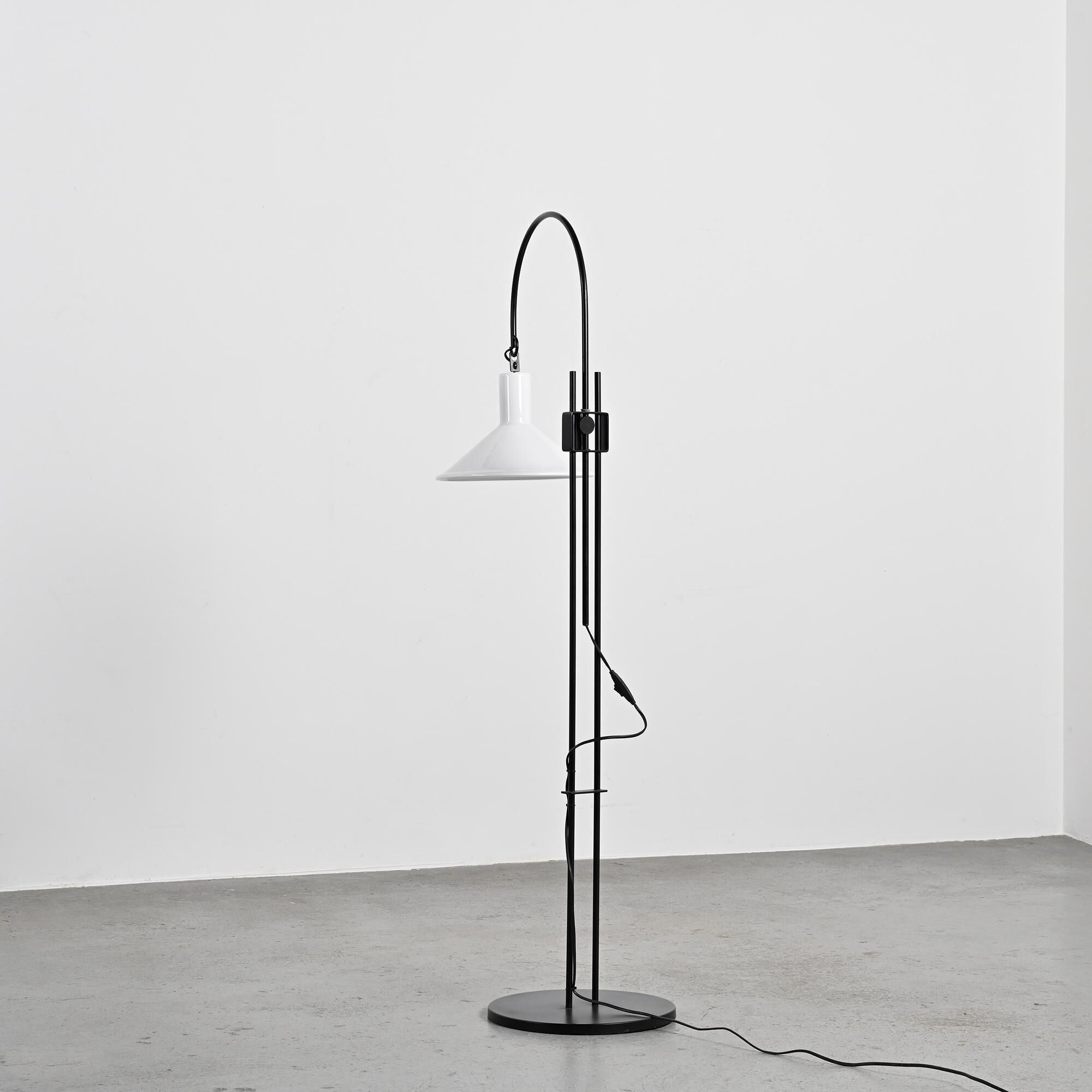 Floor lamp by Michaël Bang, Holmegaard, Denmark, circa 1970