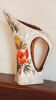 Vintage pitcher vase signed