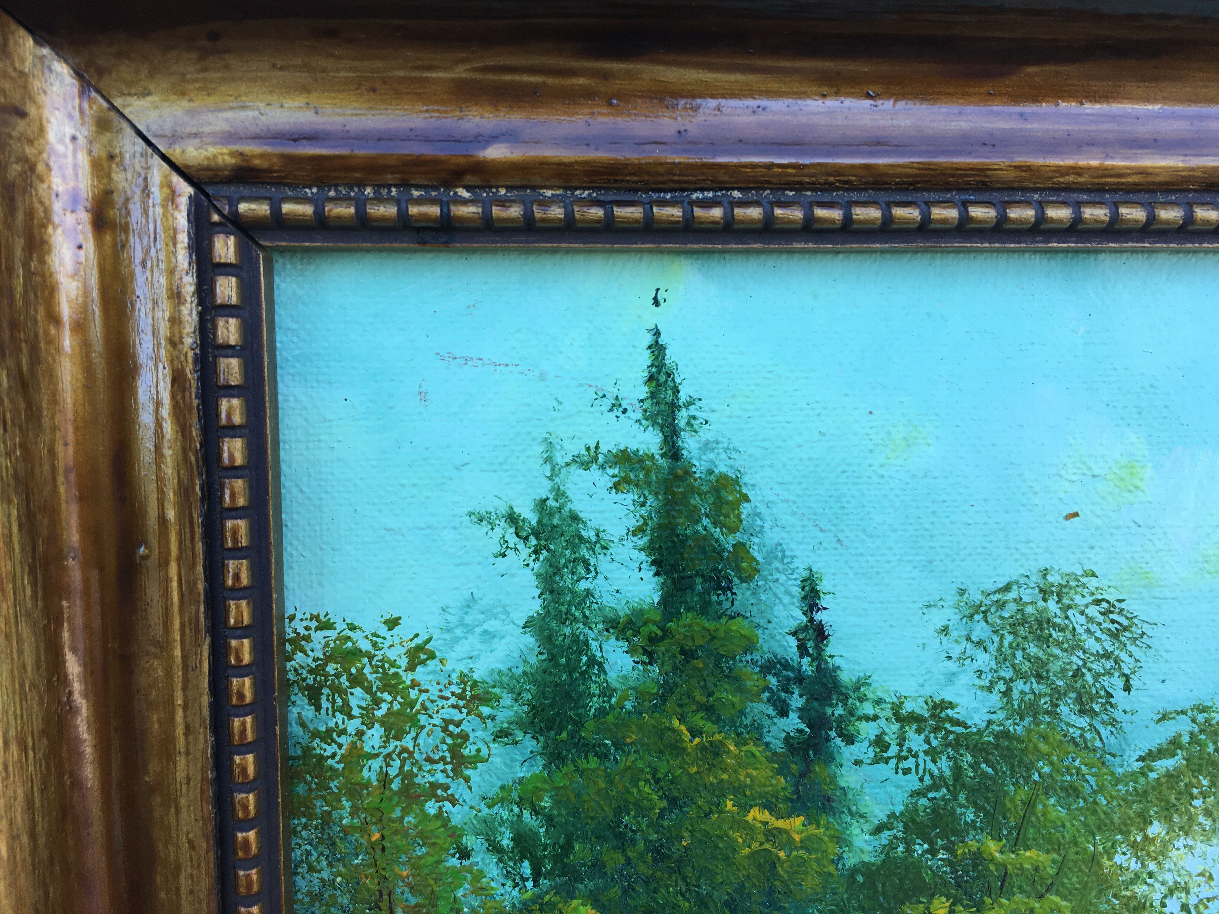 Peinture sur bois