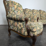 Salon en chêne de style Louis XV