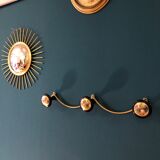 Golden coat rack