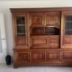 Meuble buffet Bibliotheque Bois massif merisier