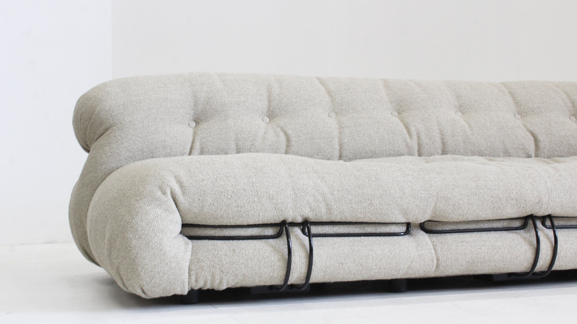 Soriana 3 seater sofa by Afra and Tobia Scarpa for Cassina