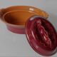 Casserole / covered gratin dish called Autumn Leaf Holky in ceramic.