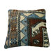Vintage turkish Kilim cushion cover 40x40cm