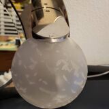 Smoked oval mirror, Italy, 1970