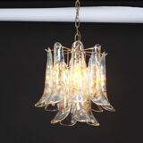 Murano glass chandelier designed by Carlo Nason for Mazzega, 1970s.