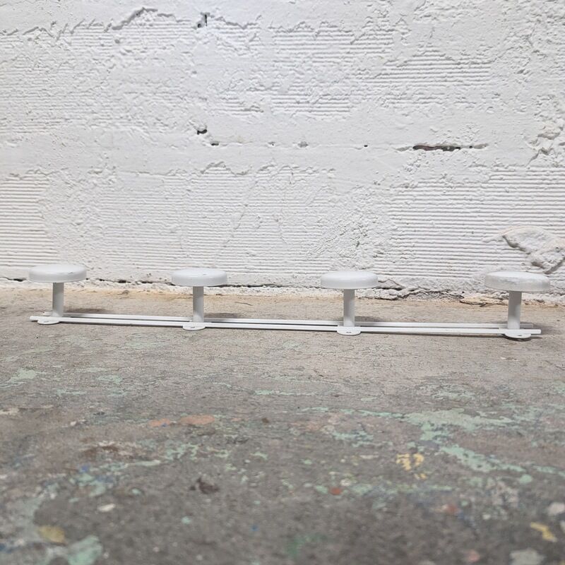 Vintage metal coat rack