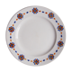 Plat rond fleuri Moulin des Loups