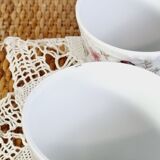 Set of 6 porcelain coffee cups